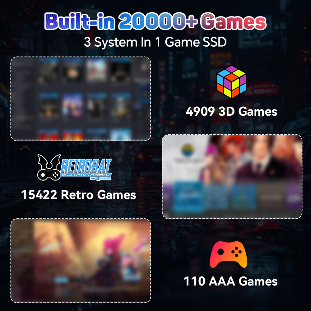 Игровой жесткий диск для эмуля – обзор и цена Retro Gaming Emulator Pc