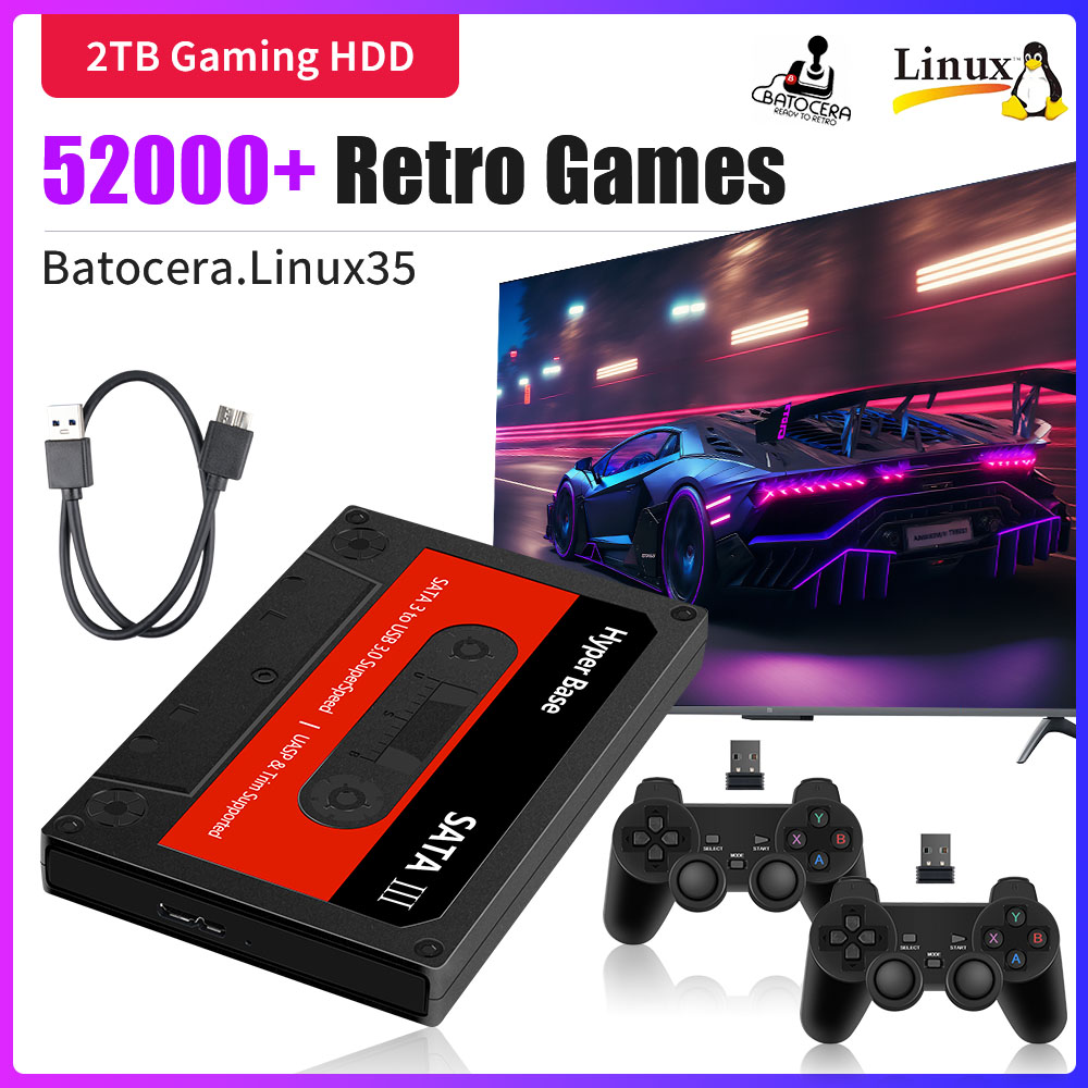 Игровой жесткий диск Hyper Bas – обзор и цена Retro Gaming Emulator Pc