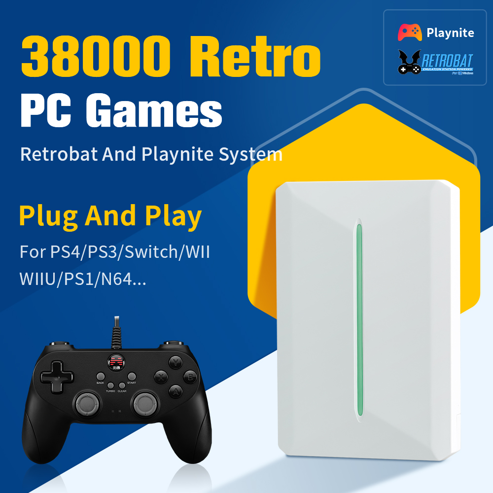 Портативный жесткий диск 500G  – обзор и цена Retro Gaming Emulator Pc