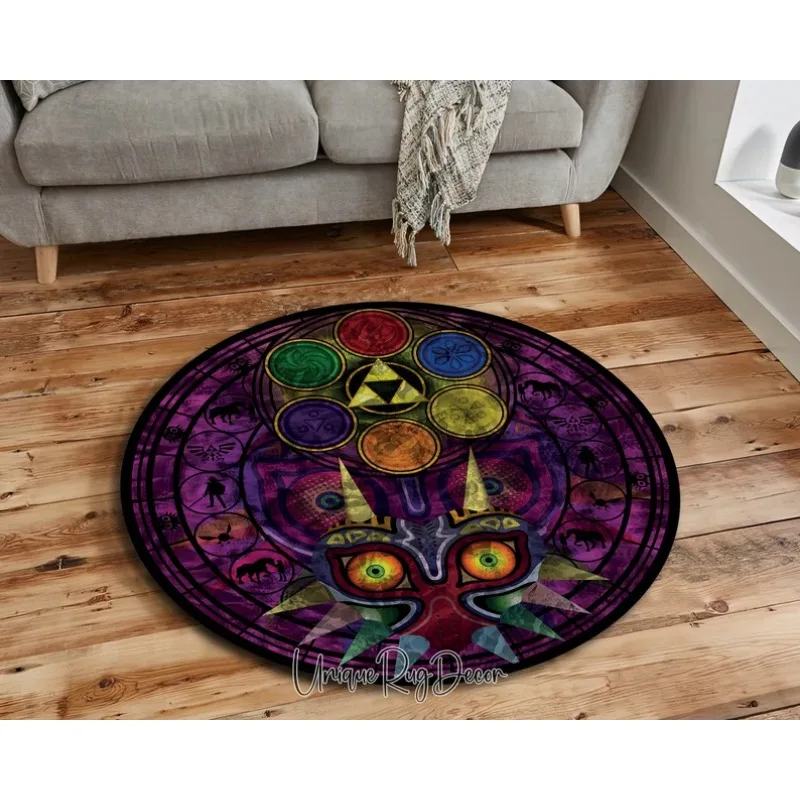 Круглый ковер с символом Zelda – обзор и цена Retro Gaming Zelda